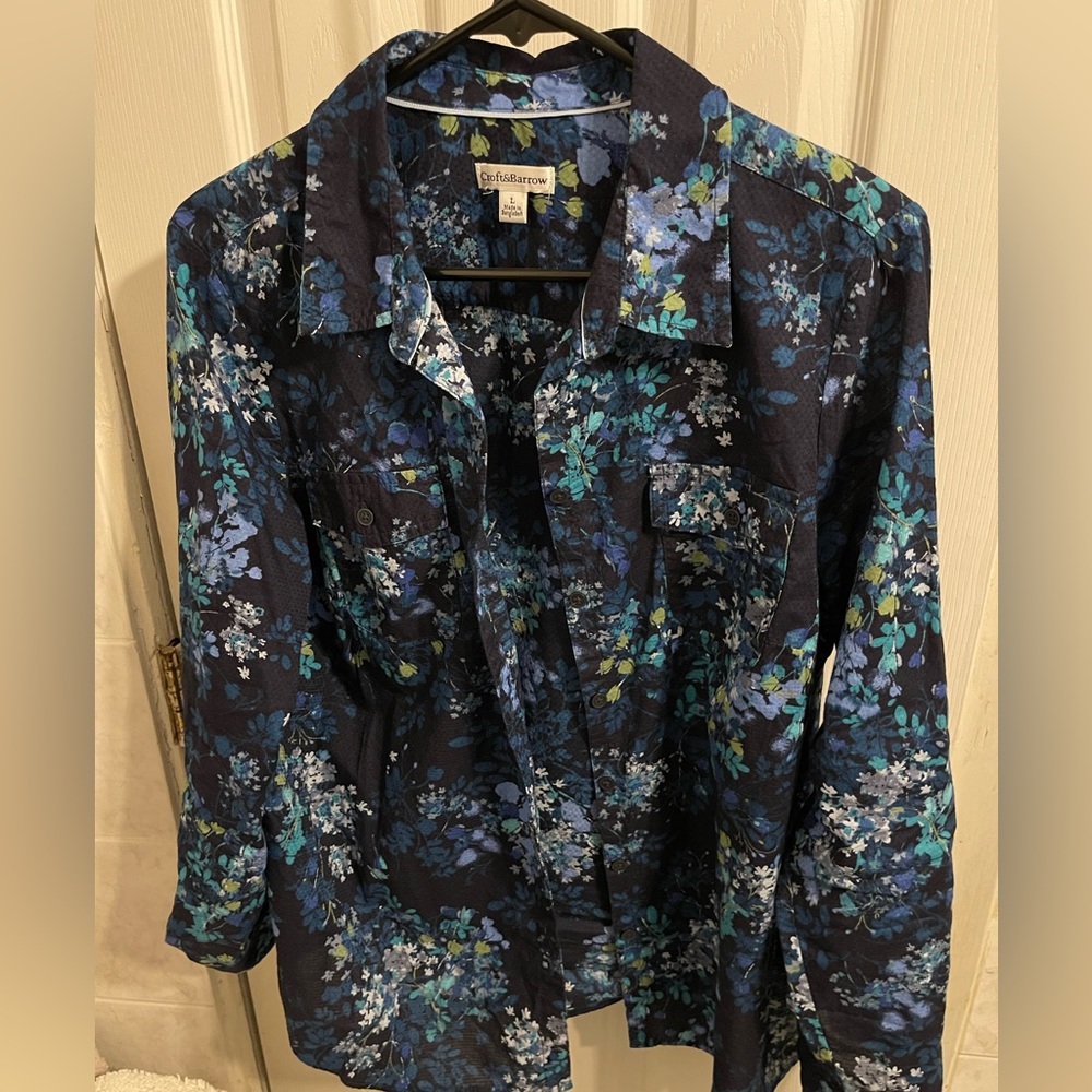 Floral Cotton Blouse